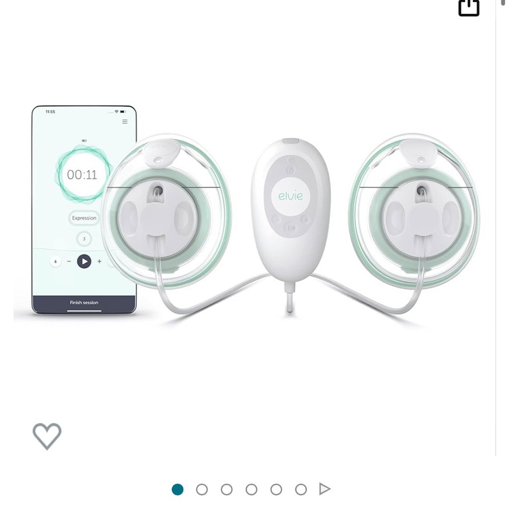 elvie stride- brand new, unopened hands free wearable pump